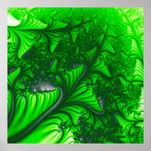 Póster Fragmento de la jungla
