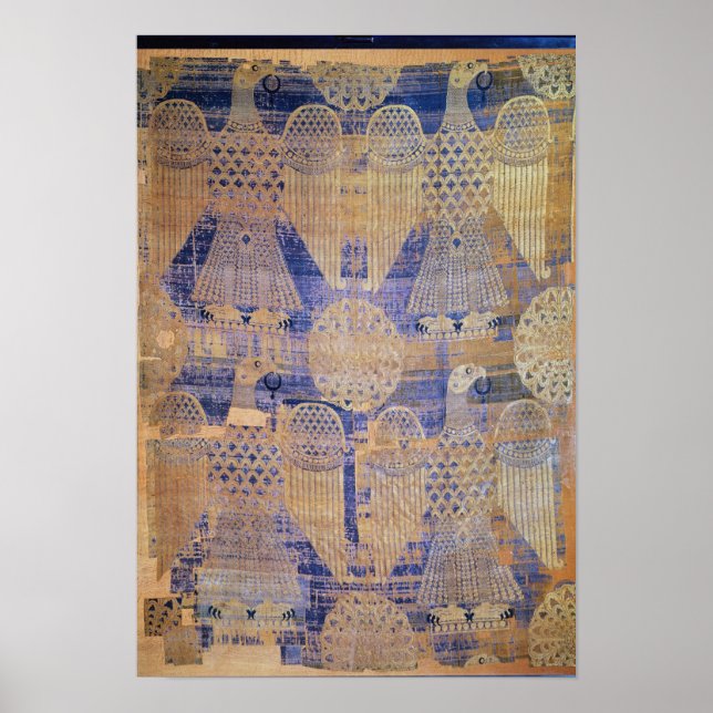 Póster Fragmento de la "mortaja de St. Germain" (Frente)