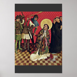 Póster Fragmento del altar de Thomas del ala externa