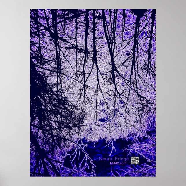 Póster Fragmento neuronal (Frente)