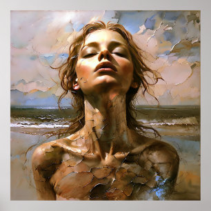 Póster Fragmentos de la "Ophira" del mar