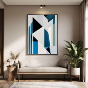 Póster Fragmentos del espacio