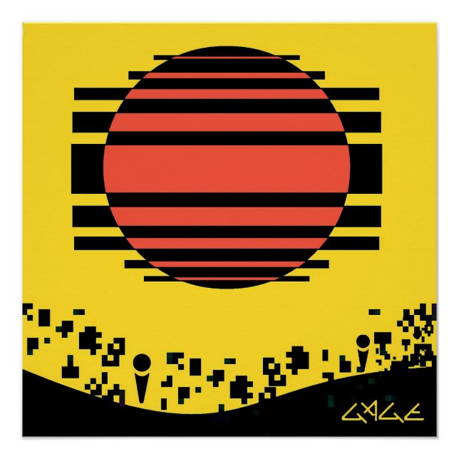 Póster Fragmentos Lanzados de Memphis (Anverso)