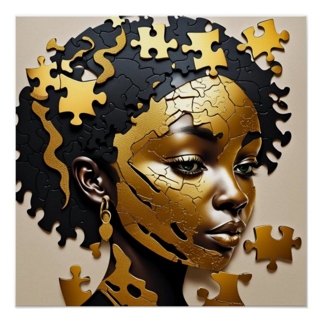 Póster Fragments of Identity (Anverso)