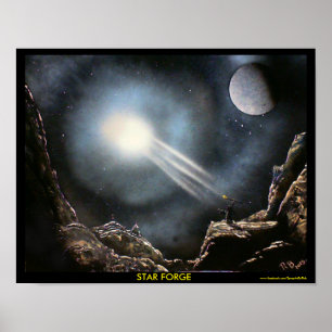 Póster Fragua de la estrella