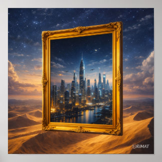 Póster Frame Without a Painting