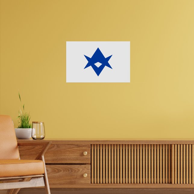 Póster Framed print with Flag of Toyota (Salón 2)