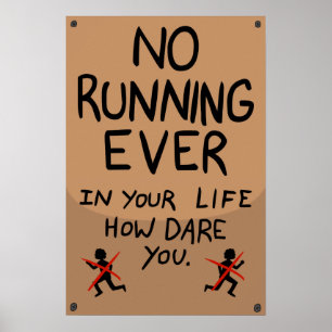 Póster Framptown Running Poster
