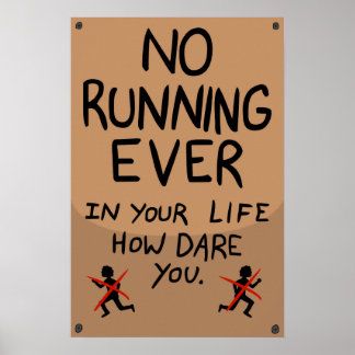 Póster Framptown Running Poster