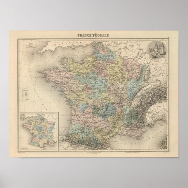 Póster France Feodale (Frente)