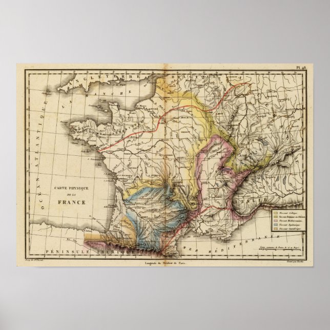 Póster France physique (Frente)