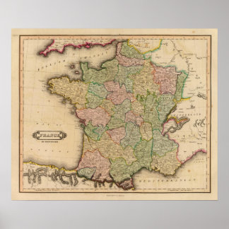 Póster France, provinces