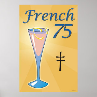 Póster Francés 75