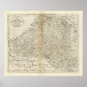 Póster Francés austríaco y holandés Países Bajos 2