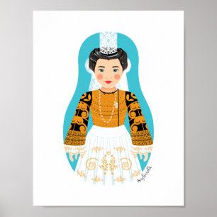 Póster francés de Matryoshka Bigoudène