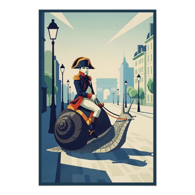 Póster Francés divertido (Anverso)