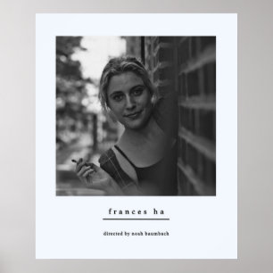Póster Frances Ha Noah Baumbach Greta Gerwig Cinema