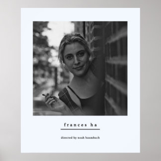 Póster Frances Ha Noah Baumbach Greta Gerwig Cinema