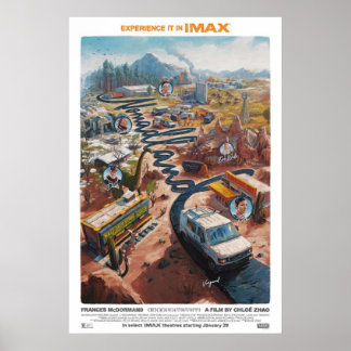 Póster Frances Mcdormand Nomadland Movie