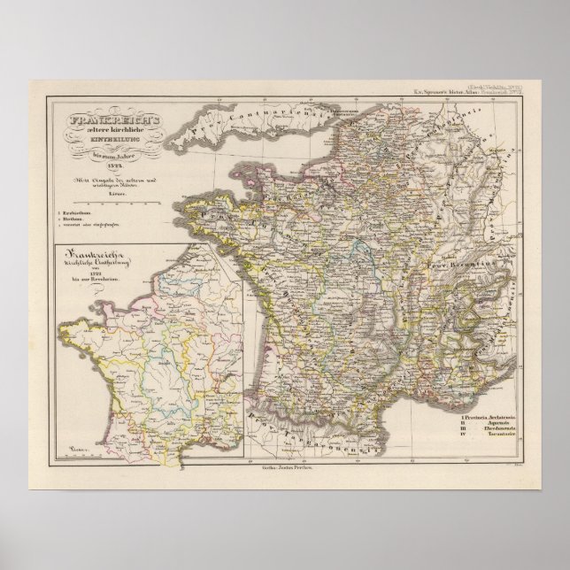 Póster France's oldest religious (Frente)