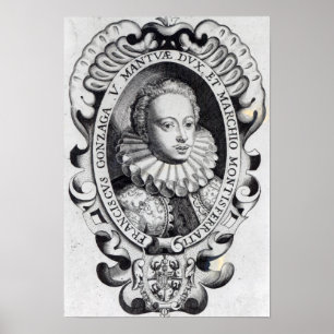 Póster Francesco Gonzago, duque de Mantua y Marquesa