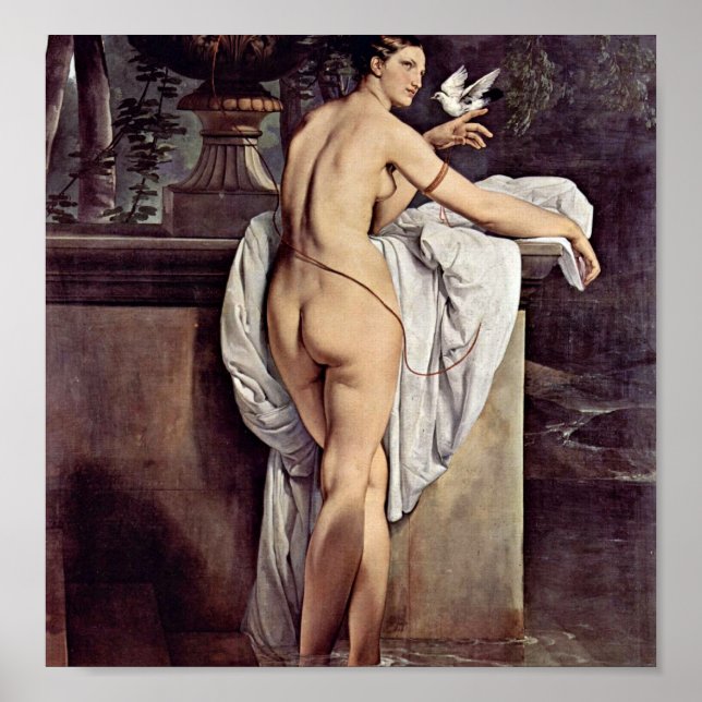 Póster Francesco Hayez - Carlotta Chabert como Venus (Frente)