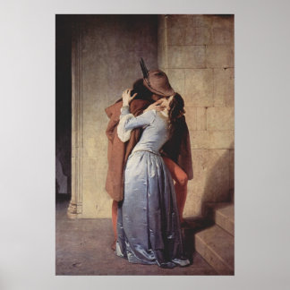 Póster Francesco Hayez Kiss