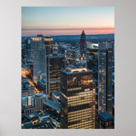 Póster Fráncfort Alemania