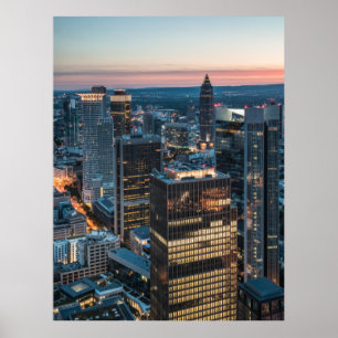 Póster Fráncfort Alemania