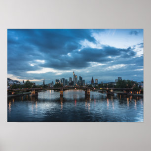 Póster Fráncfort Alemania