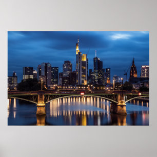 Póster Fráncfort del Meno Alemania