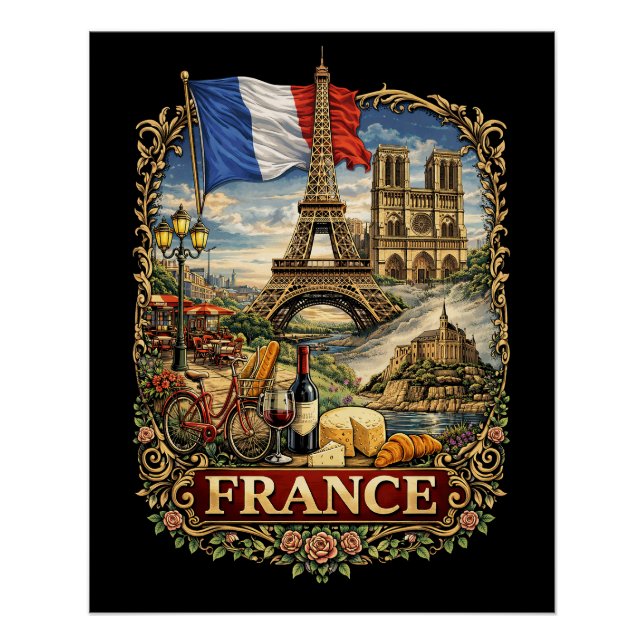 Póster Francia (Anverso)