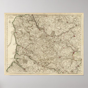 Póster Francia, Bélgica, Europa