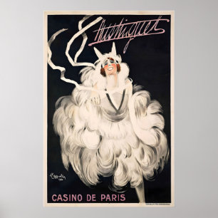 Póster Francia, cartel vintage del Casino de París de Leo