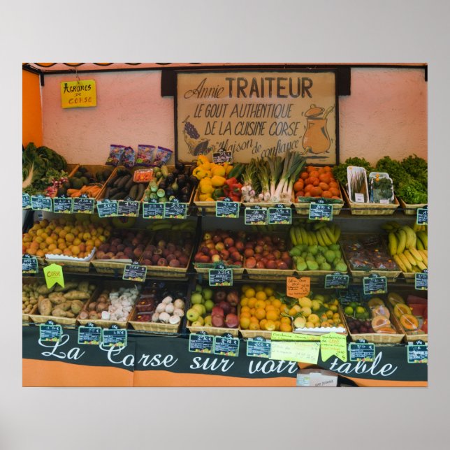 Póster Francia, Córcega. El sabor del auténtico corso (Frente)