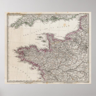 Póster Francia, cuatro hojas, hoja 1