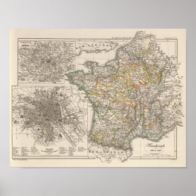 Póster Francia de 1610 a 1790 (Frente)