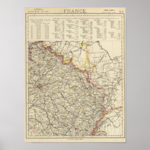 Póster Francia de nordeste