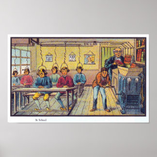 Póster Francia en el siglo XXI: Escuela