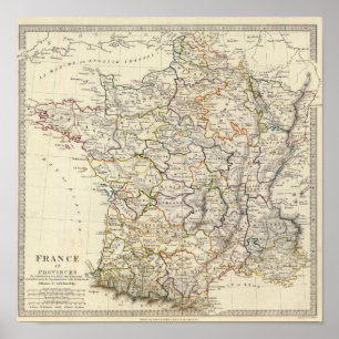 Póster Francia en provincias