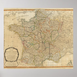 Póster Francia, gobiernos