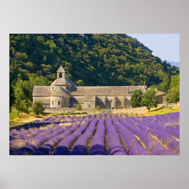 Póster Francia, Gordes Monasterio cisterciense de (Frente)