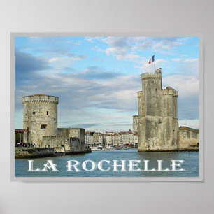 Póster Francia - Riviera francesa - Costa Azul -