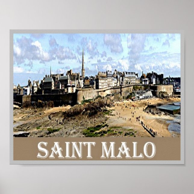 Póster Francia - Riviera francesa - Costa Azul - (Frente)