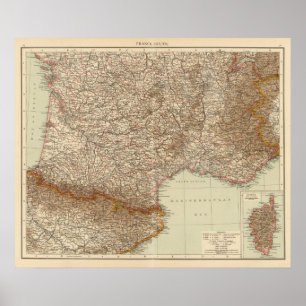 Póster Francia S, Córcega
