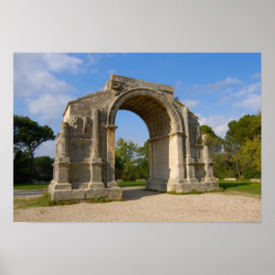 Póster Francia, St Remy de Provence, Arco de Triunfo