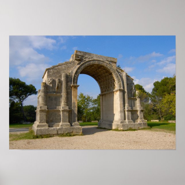 Póster Francia, St Remy de Provence, Arco de Triunfo (Frente)
