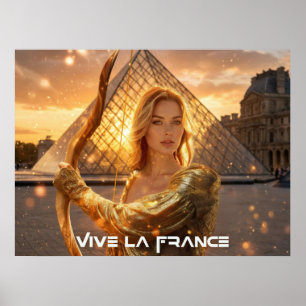 PÓSTER FRANCIA - VIVA FRANCIA