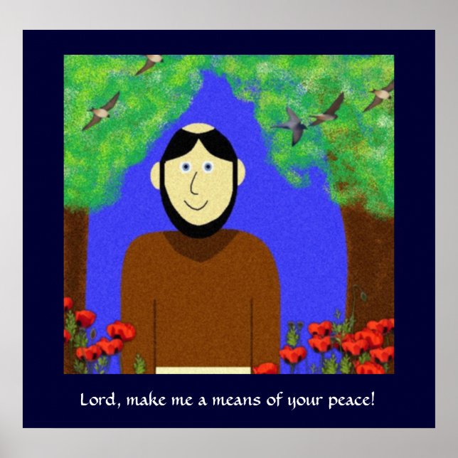 Póster Francisco de Asís (Frente)