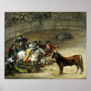 Póster Francisco de Goya Bullfight, Suerte de Varas